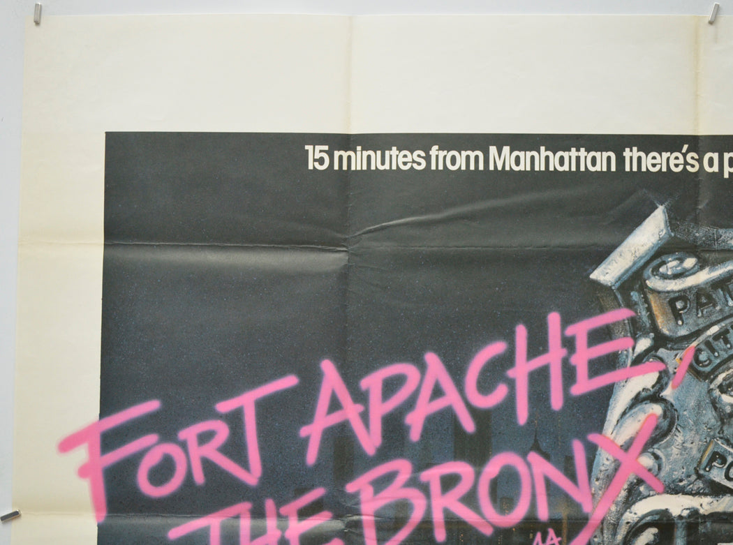 FORT APACHE, THE BRONX (Top Left) Cinema Quad Movie Poster 