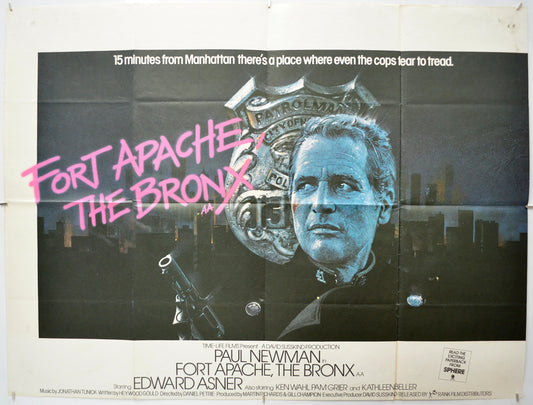 Fort Apache, The Bronx  <h2>Original Quad Poster - Film Poster - Movie Poster