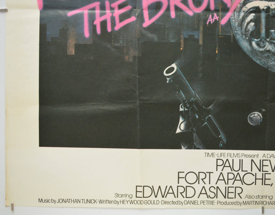 FORT APACHE, THE BRONX (Bottom Left) Cinema Quad Movie Poster 