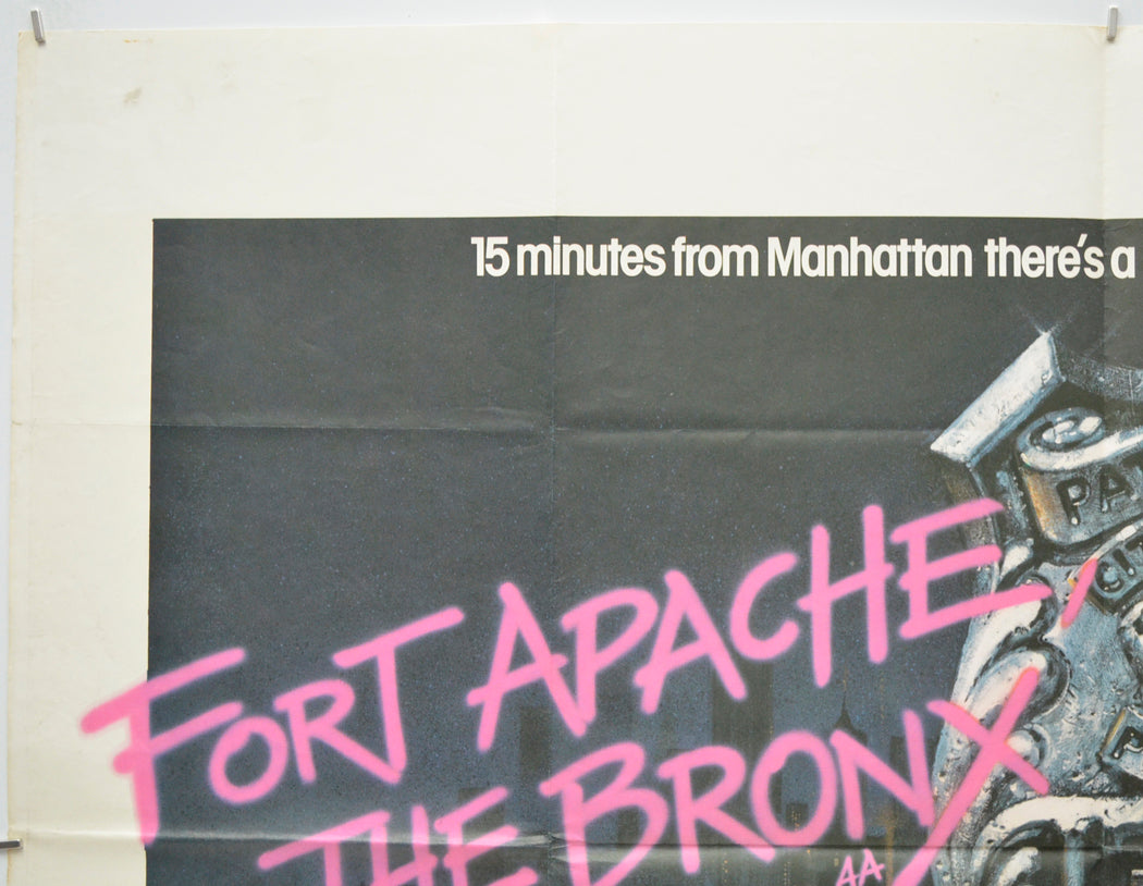 FORT APACHE, THE BRONX (Top Left) Cinema Quad Movie Poster 