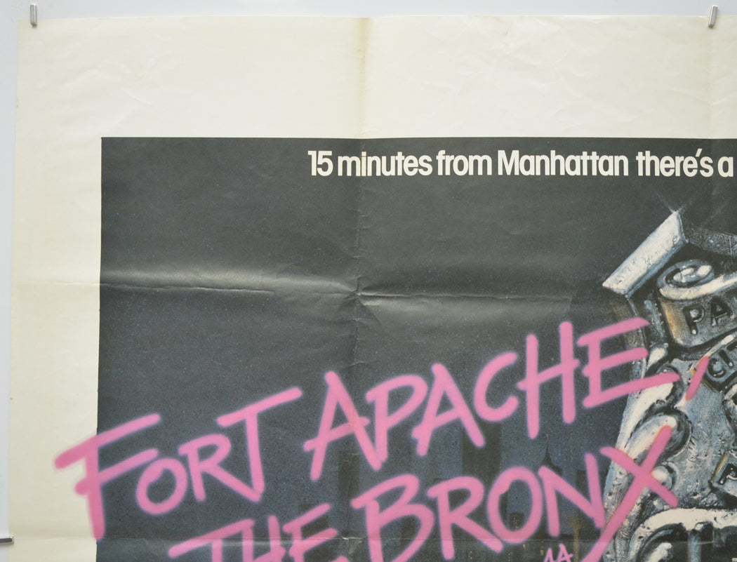 FORT APACHE, THE BRONX (Top Left) Cinema Quad Movie Poster 