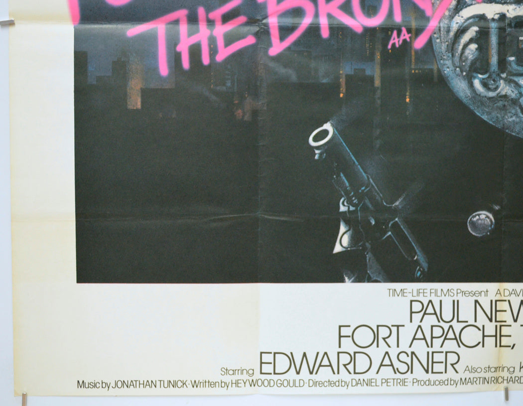 FORT APACHE, THE BRONX (Bottom Left) Cinema Quad Movie Poster 