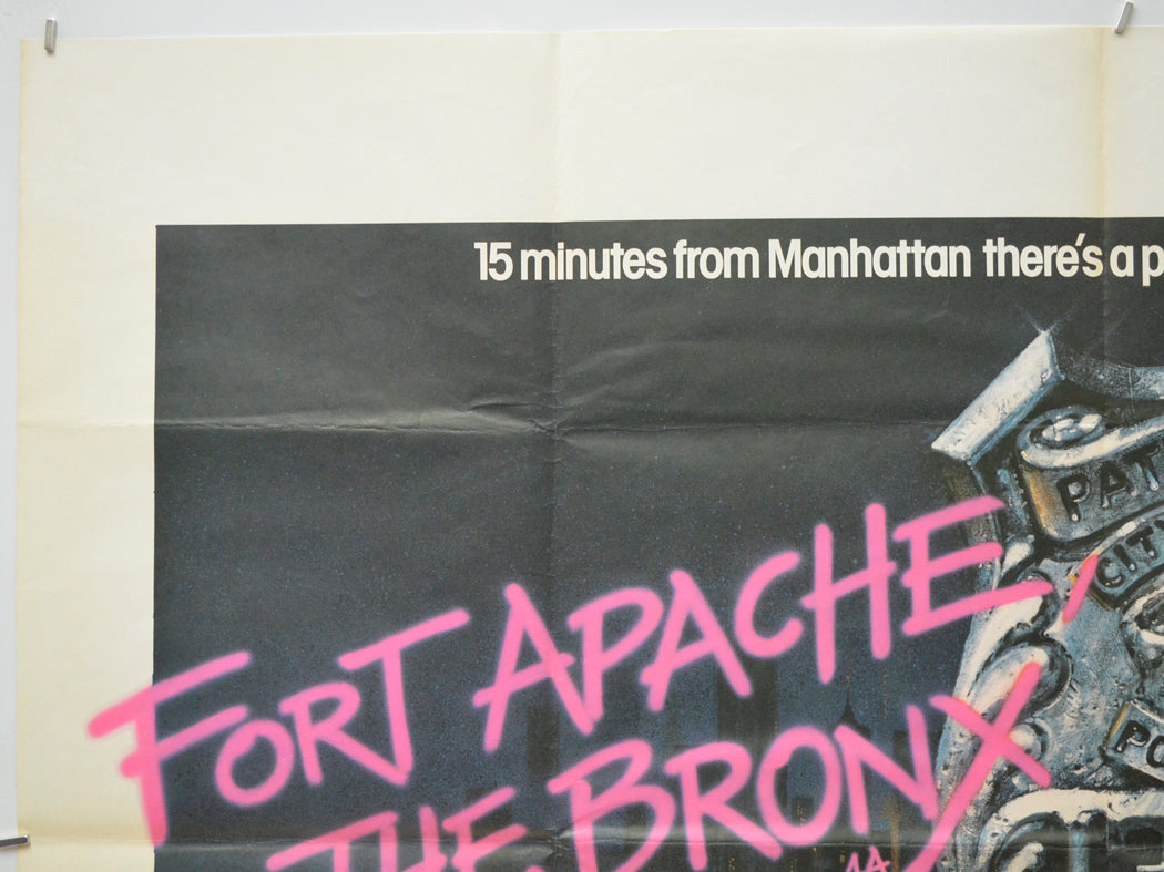 FORT APACHE, THE BRONX (Top Left) Cinema Quad Movie Poster 