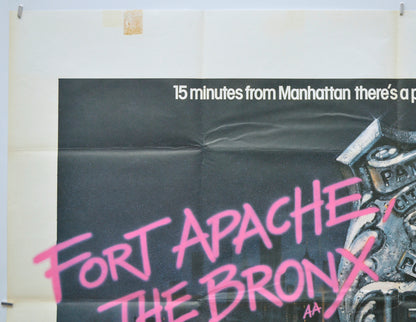 FORT APACHE, THE BRONX (Top Left) Cinema Quad Movie Poster 