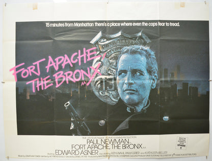 Fort Apache, The Bronx Original Quad Poster - Film Poster - Movie Poster