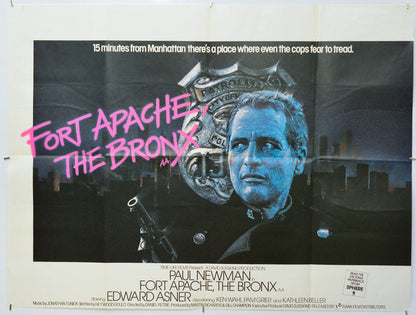 Fort Apache, The Bronx - Original Quad Poster - Film Poster - Movie Poster