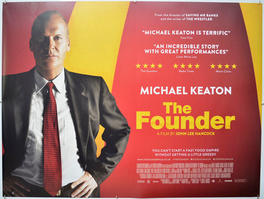 The Founder Original Quad Poster - Film Poster - Movie Poster