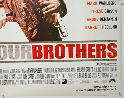 FOUR BROTHERS (Bottom Right) Cinema Quad Movie Poster 