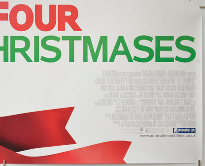 FOUR CHRISTMASES (Bottom Right) Cinema Quad Movie Poster 