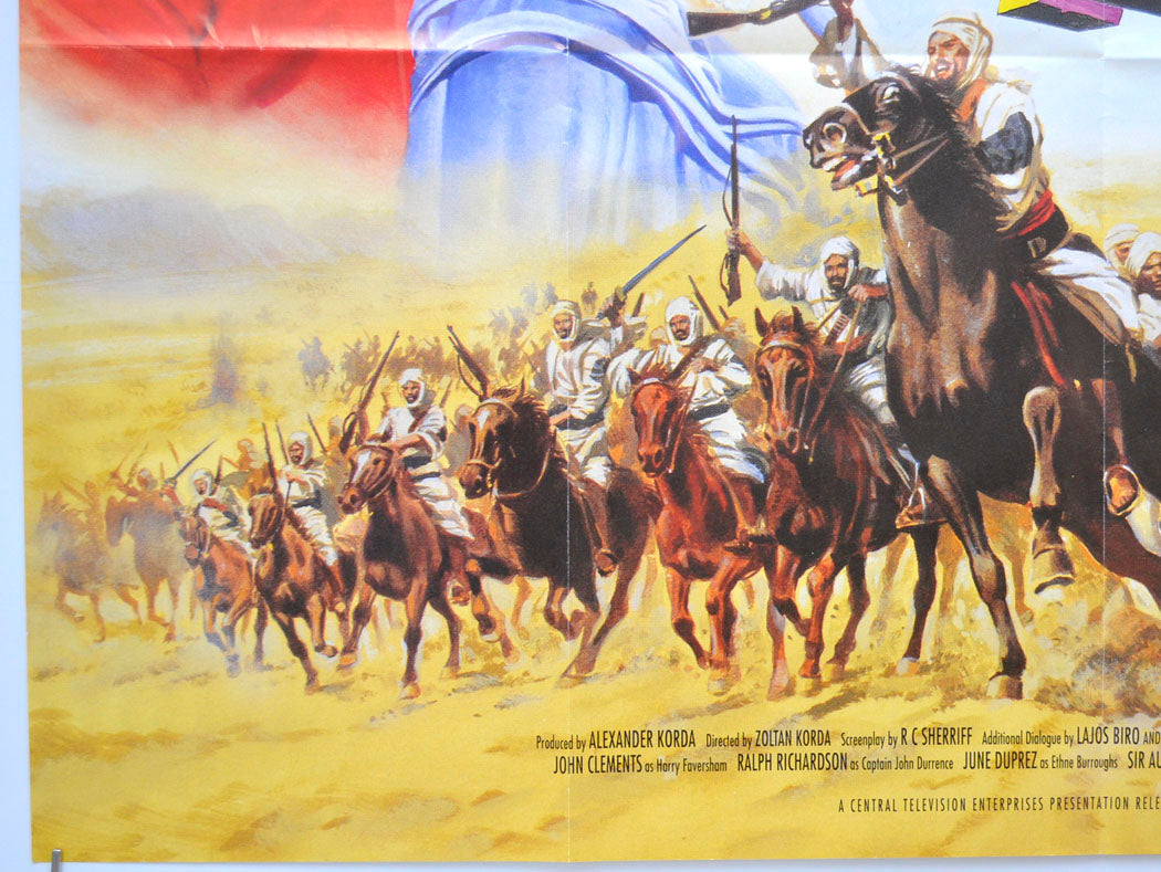 THE FOUR FEATHERS (Bottom Left) Cinema Quad Movie Poster 