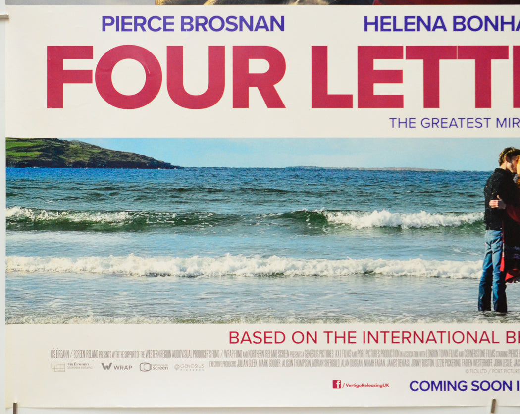 Four Letters of Love (Bottom Left) Cinema Quad Movie Poster 