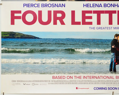 Four Letters of Love (Bottom Left) Cinema Quad Movie Poster 