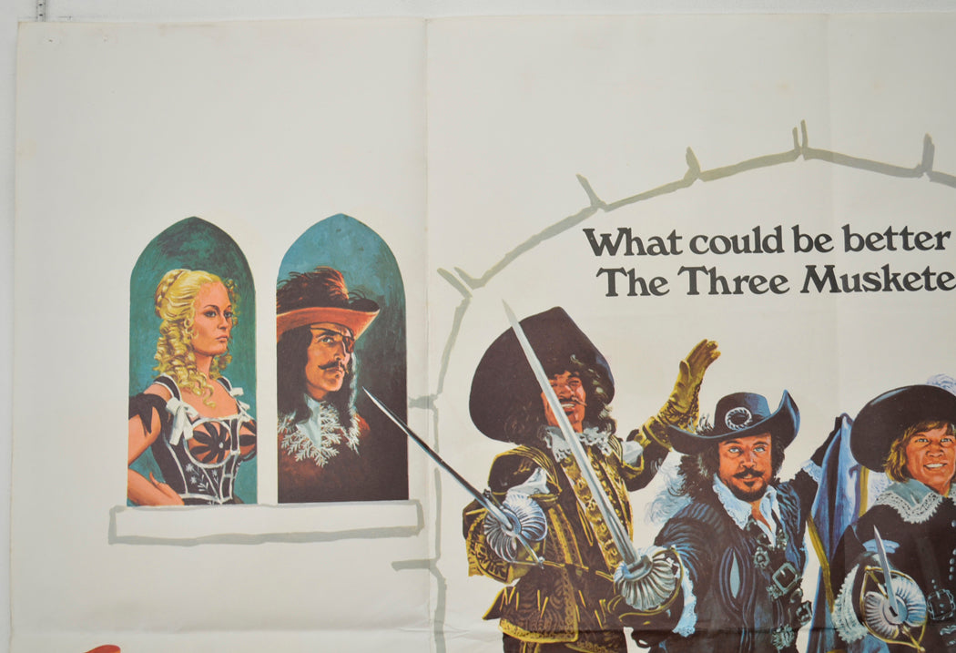 THE FOUR MUSKETEERS (Top Left) Cinema Quad Movie Poster 