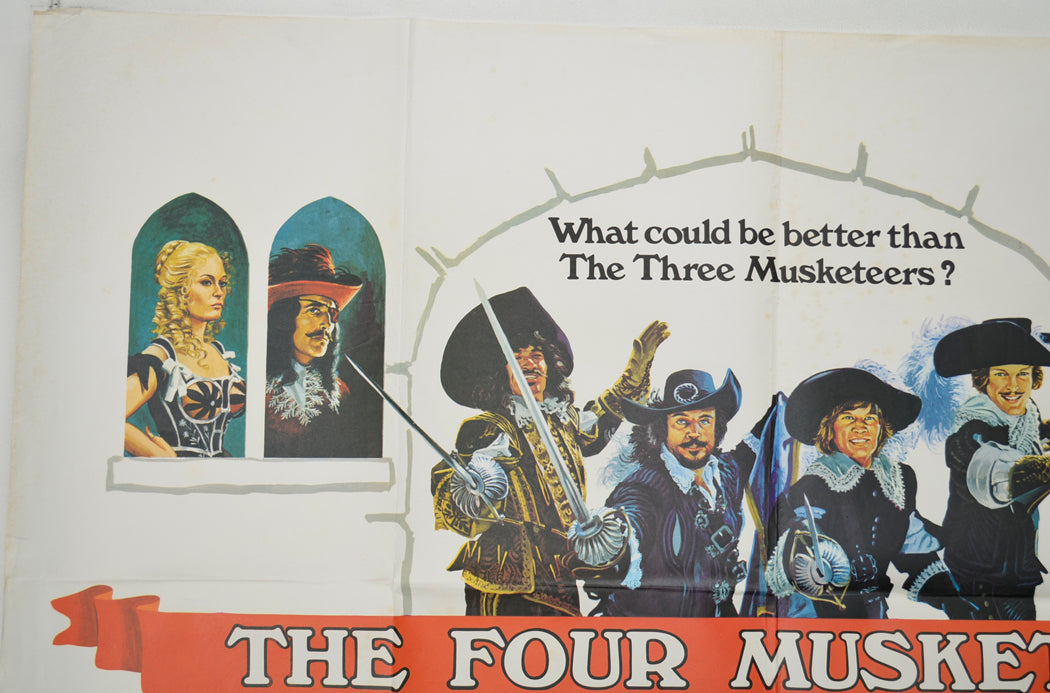 THE FOUR MUSKETEERS (Top Left) Cinema Quad Movie Poster 