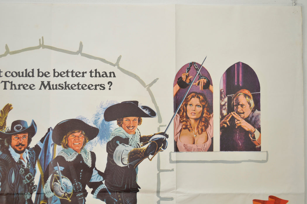 THE FOUR MUSKETEERS (Top Right) Cinema Quad Movie Poster 