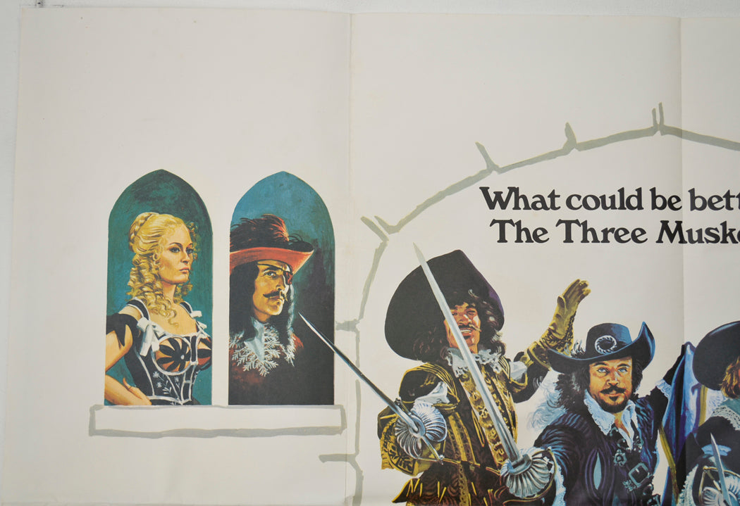 THE FOUR MUSKETEERS (Top Left) Cinema Quad Movie Poster 