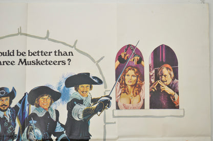 THE FOUR MUSKETEERS (Top Right) Cinema Quad Movie Poster 