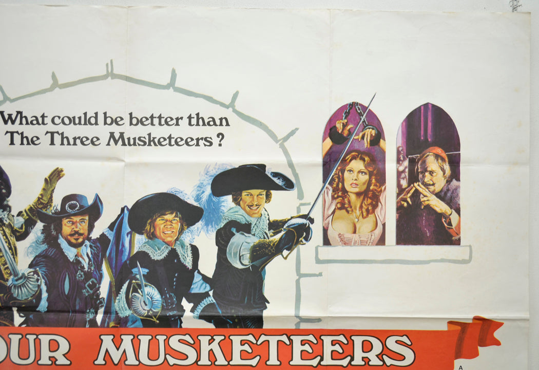 THE FOUR MUSKETEERS (Top Right) Cinema Quad Movie Poster 