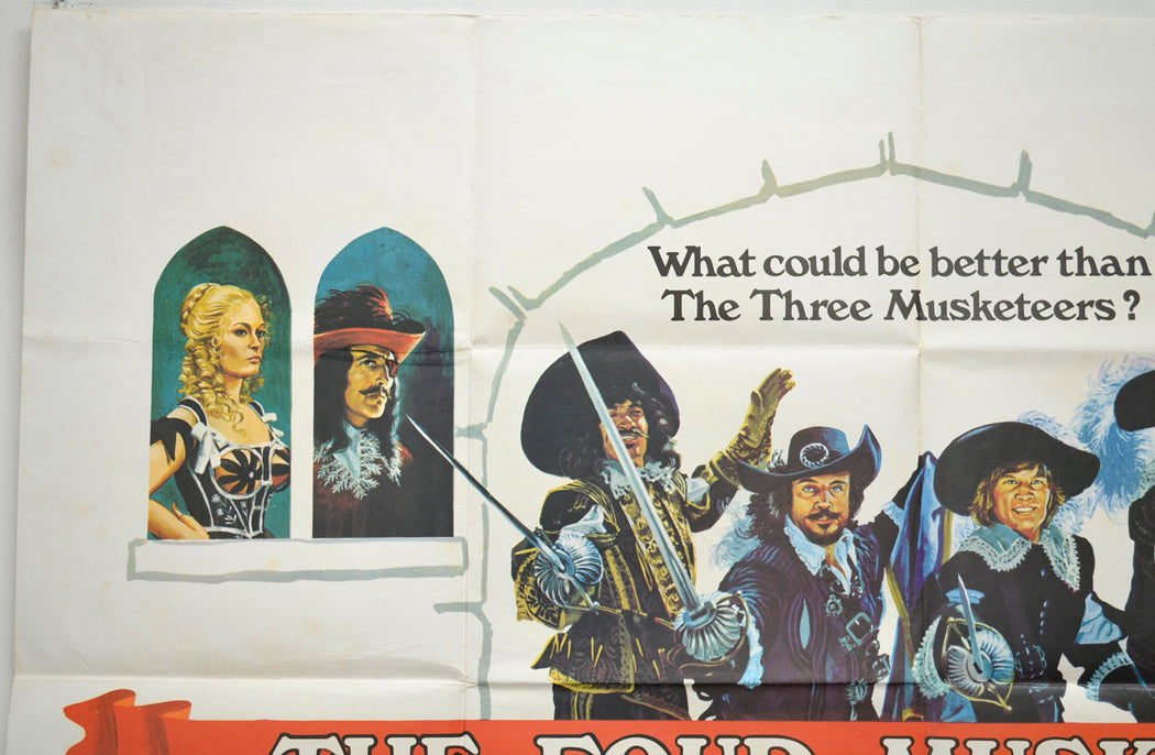 THE FOUR MUSKETEERS (Top Left) Cinema Quad Movie Poster 