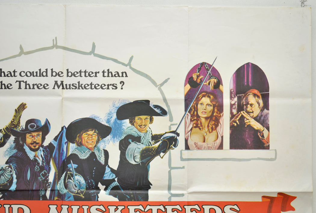 THE FOUR MUSKETEERS (Top Right) Cinema Quad Movie Poster 