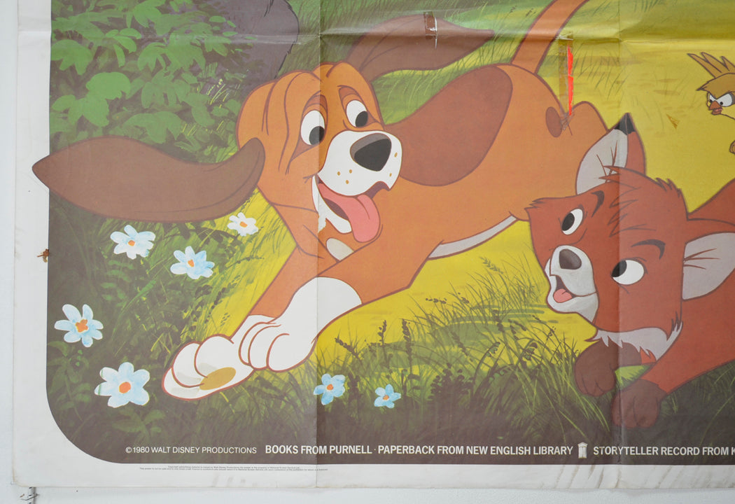 THE FOX AND THE HOUND (Bottom Left) Cinema Quad Movie Poster 