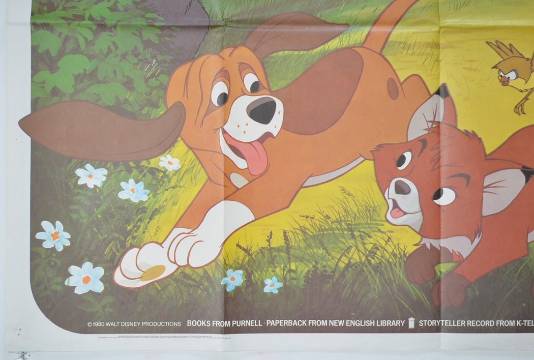 THE FOX AND THE HOUND (Bottom Left) Cinema Quad Movie Poster 