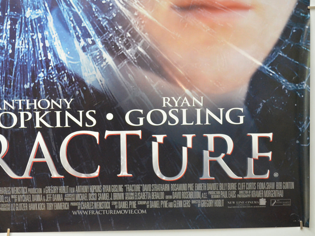 FRACTURE (Bottom Right) Cinema Quad Movie Poster 