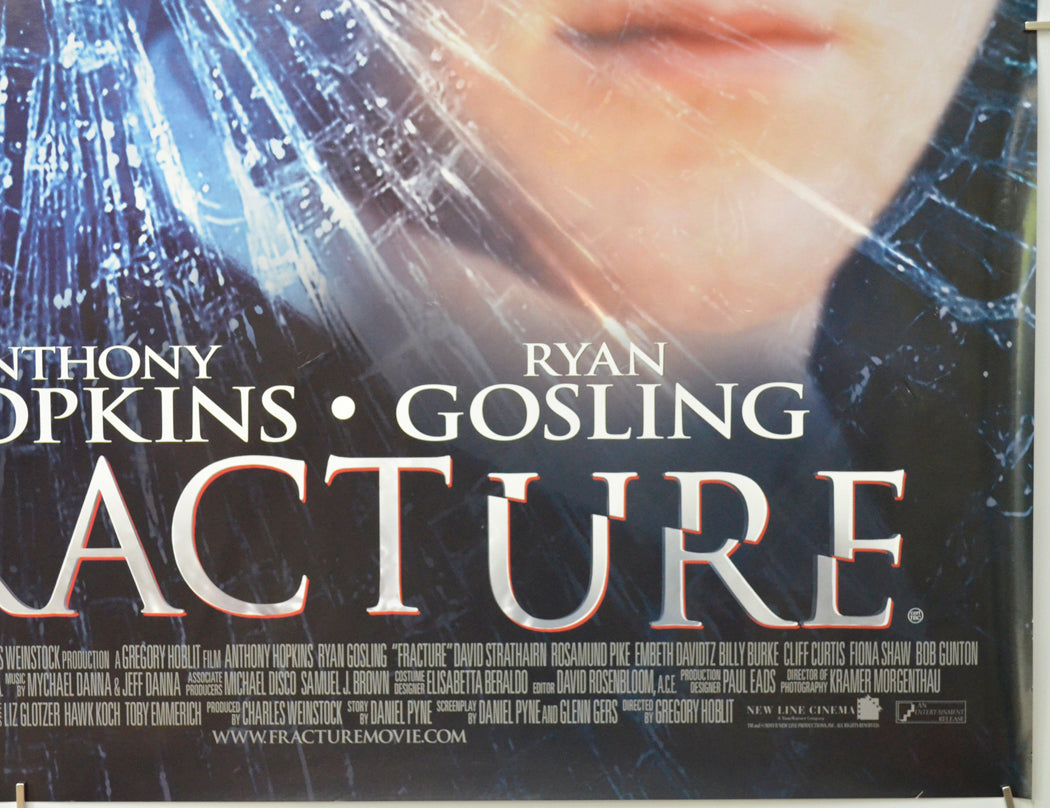 FRACTURE (Bottom Right) Cinema Quad Movie Poster 