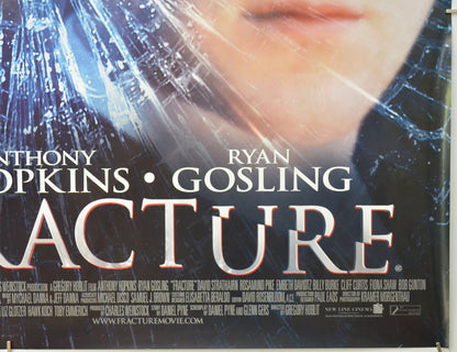 FRACTURE (Bottom Right) Cinema Quad Movie Poster 