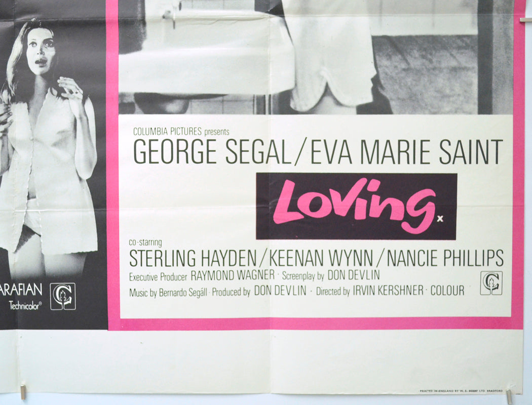 FRAGMENT OF FEAR / LOVING (Bottom Right) Cinema Quad Movie Poster 