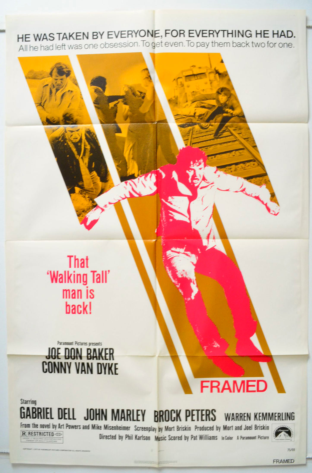 Framed Original One Sheet Poster - Movie Poster