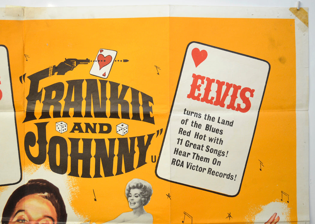 FRANKIE AND JOHNNY (Top Right) Cinema Quad Movie Poster 