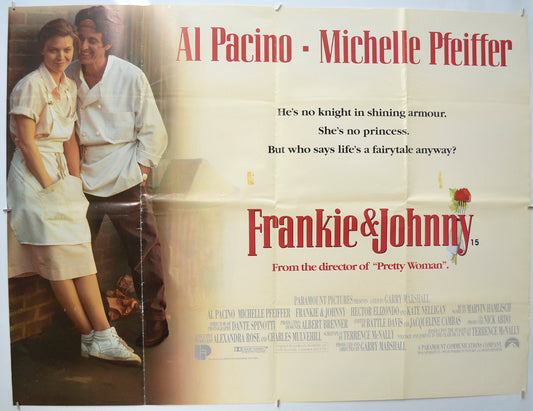 Frankie And Johnny Original Quad Poster - Film Poster - Movie Poster