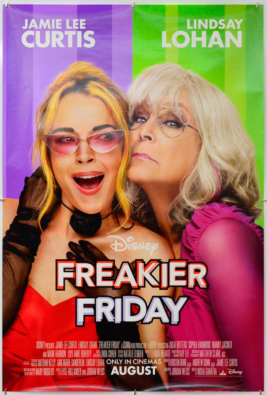 Freakier Friday - Original One Sheet Poster - Film Poster - Movie Poster 