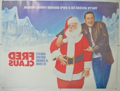 FRED CLAUS (Back) Cinema Quad Movie Poster 