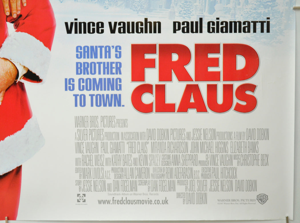 FRED CLAUS (Bottom Right) Cinema Quad Movie Poster 