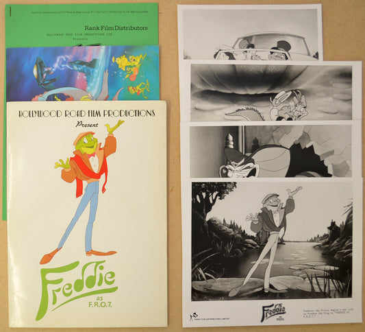 Freddie As F.R.O.7. Original Cinema Exhibitors Press Kit 