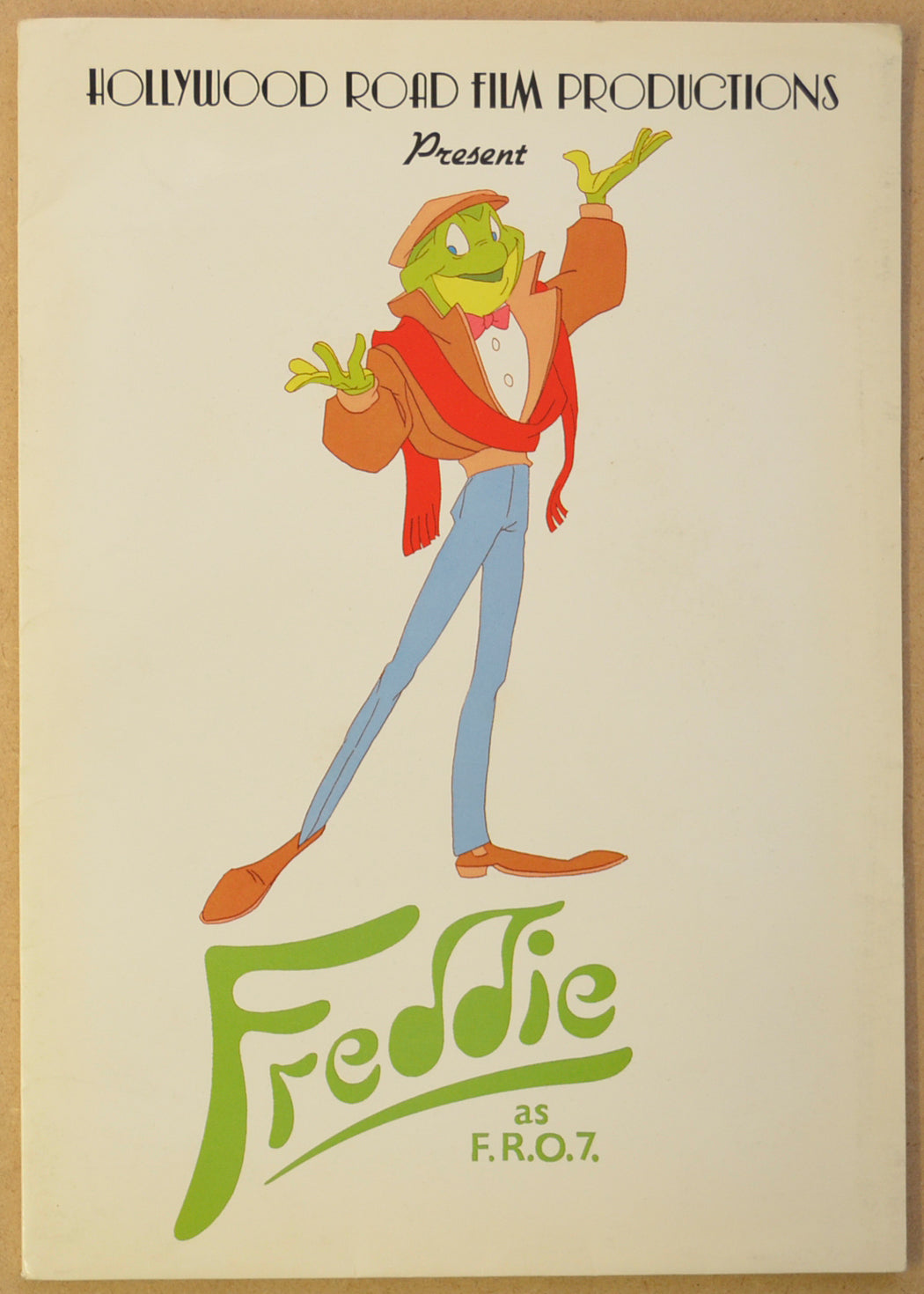 FREDDIE AS F.R.O.7. Original Cinema Press Kit – Folder 