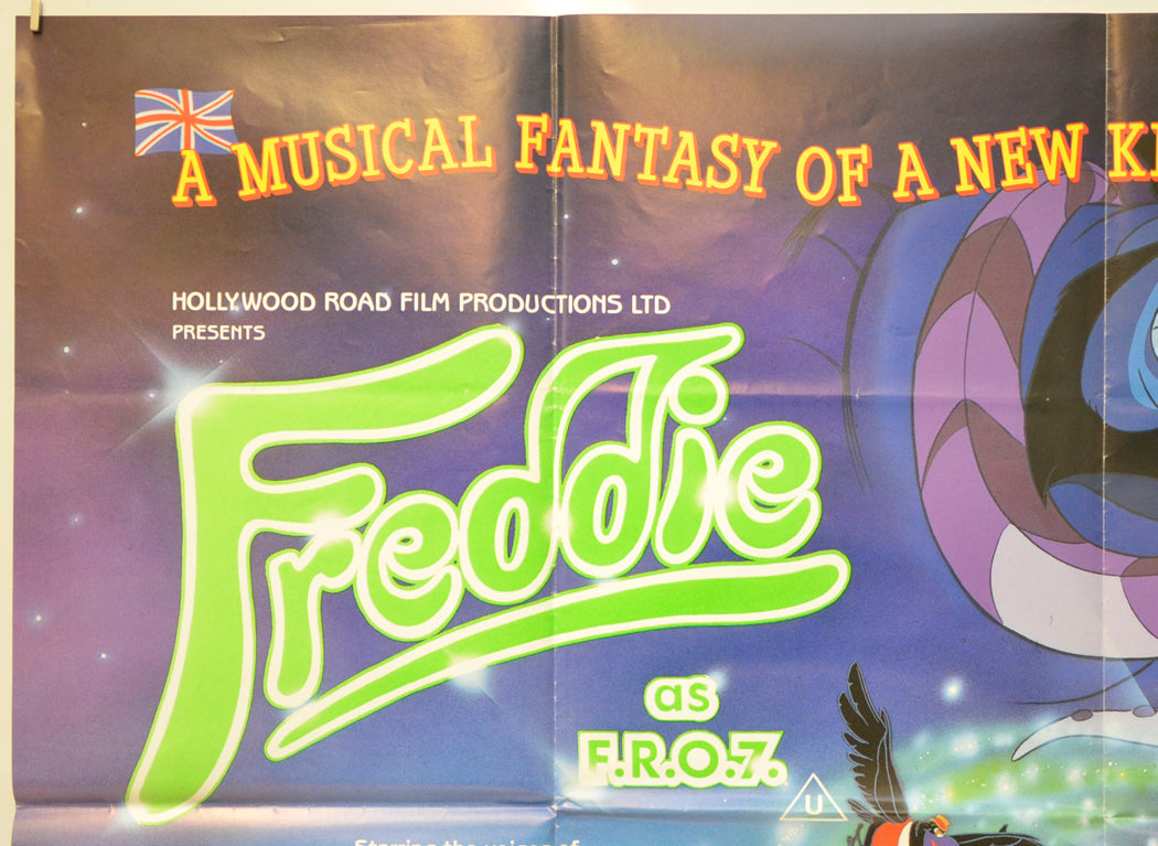 FREDDIE AS F.R.O.7. (Top Left) Cinema Quad Movie Poster 