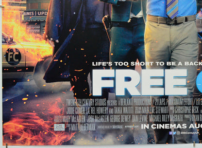 Free Guy (Bottom Left) Cinema Quad Movie Poster 