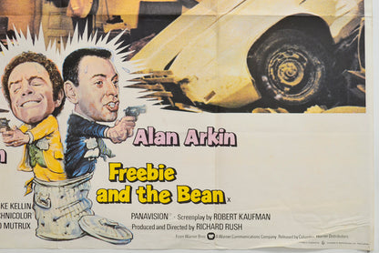 FREEBIE AND THE BEAN (Bottom Right) Cinema Quad Movie Poster 