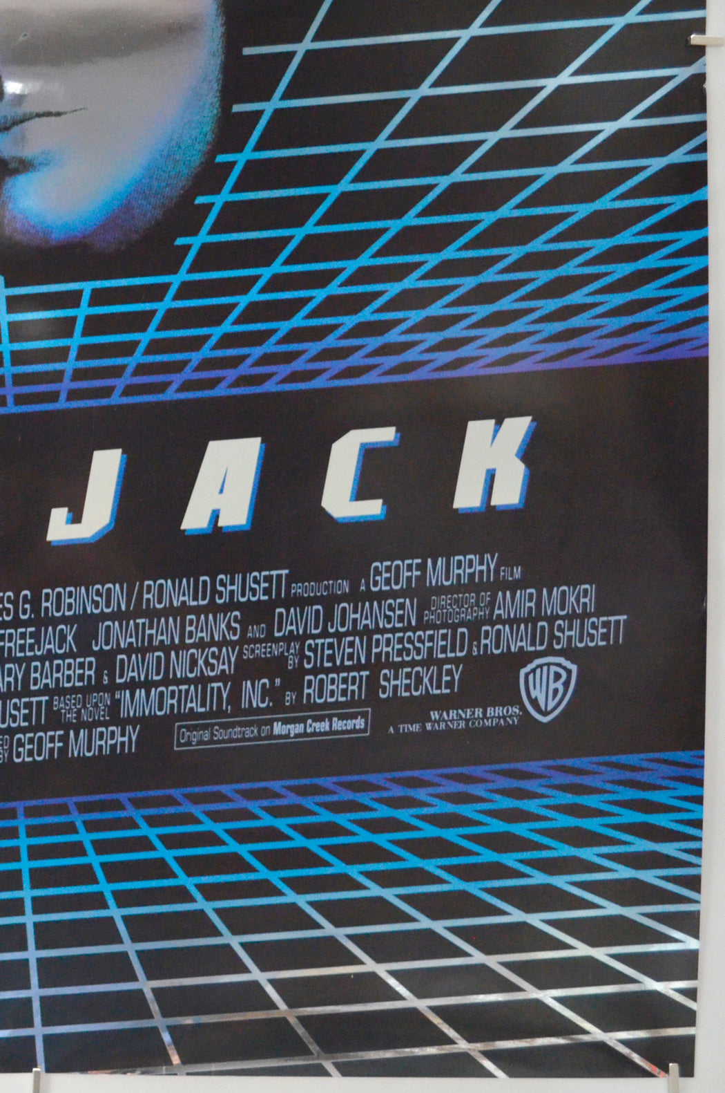 FREEJACK (Bottom Right) Cinema One Sheet Movie Poster 