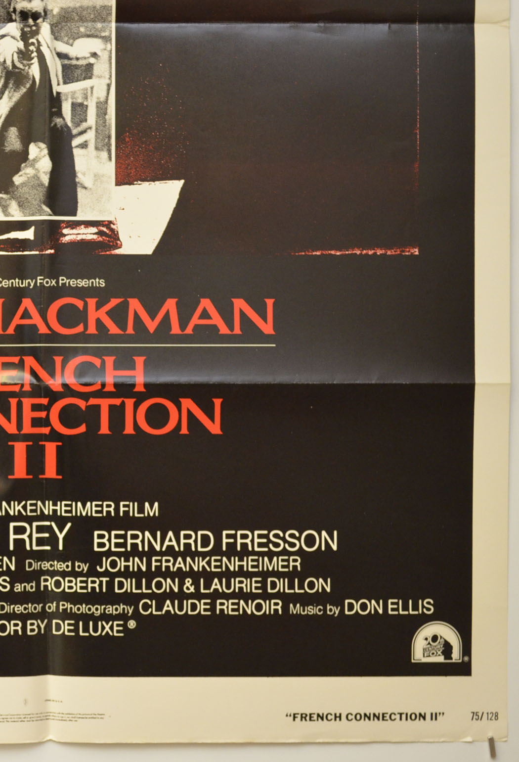 FRENCH CONNECTION II (Bottom Right) Cinema One Sheet Movie Poster 