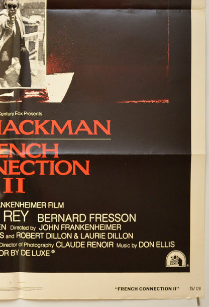 FRENCH CONNECTION II (Bottom Right) Cinema One Sheet Movie Poster 