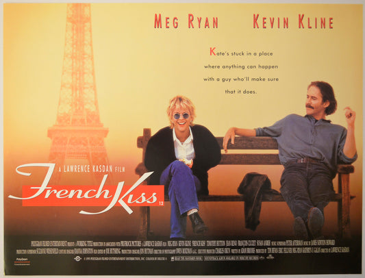 French Kiss Original Mini Quad Poster - Film Poster - Movie Poster