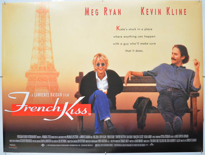 French Kiss Original Quad Poster - Film Poster - Movie Poster