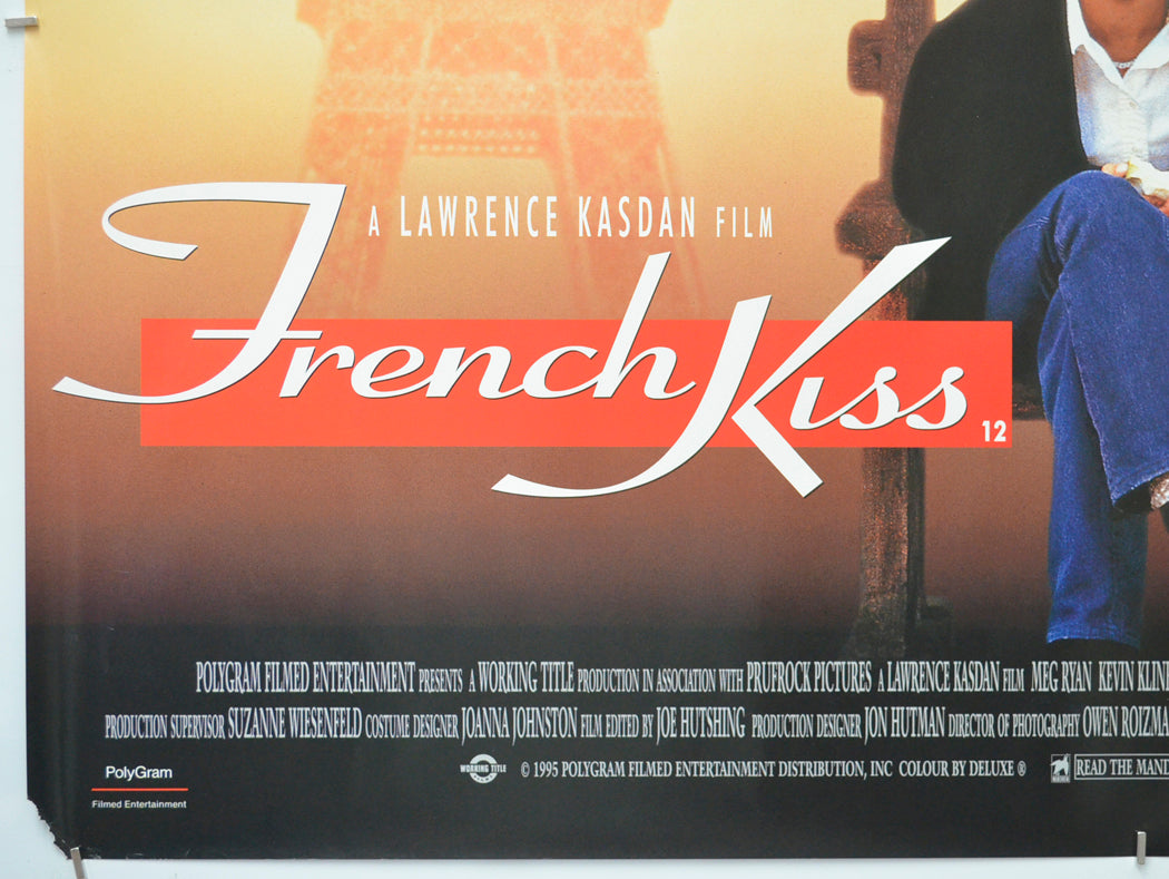 FRENCH KISS (Bottom Left) Cinema Quad Movie Poster 