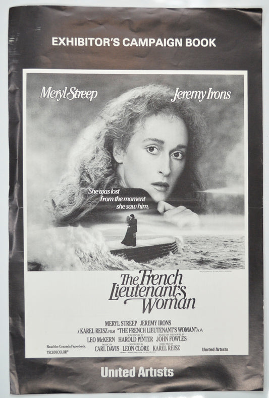 The French Lieutenant’s Woman Original 6 Page Cinema Exhibitors Campaign Pressbook (UK)