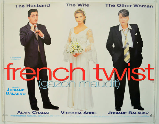 French Twist  Original British Quad Poster - Film Poster - Movie Poster 