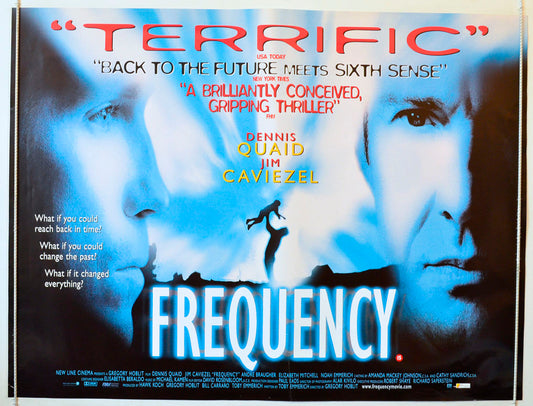 Frequency Original British Quad Poster - Movie Poster